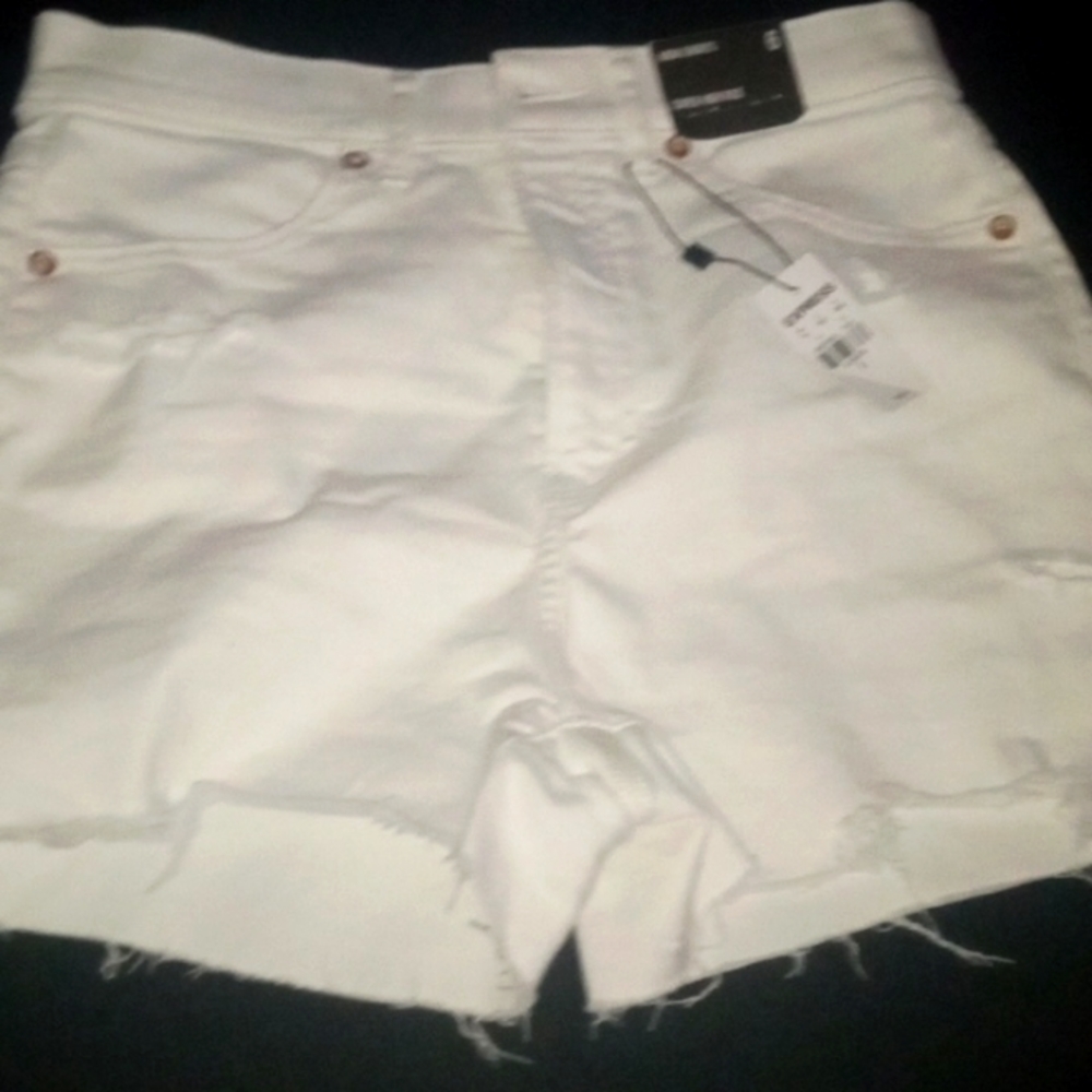 Express mom shorts super high rise